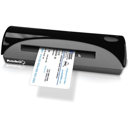 Ambir Technology, Inc Ambir PS667 Simplex A6 ID Card Scanner - 2586030 ...