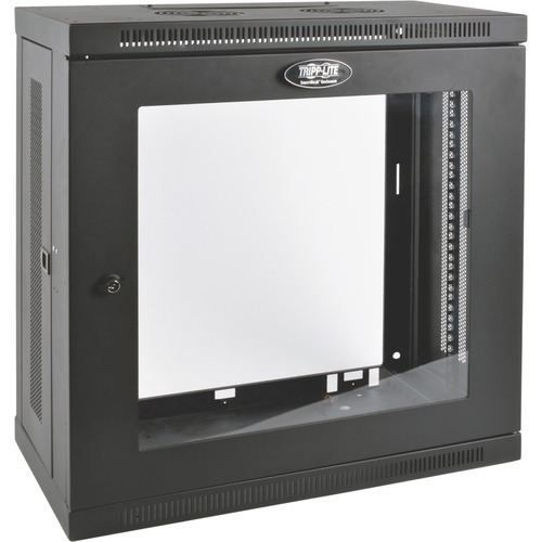 tripp lite 12u wall mount rack enclosure server cabinet