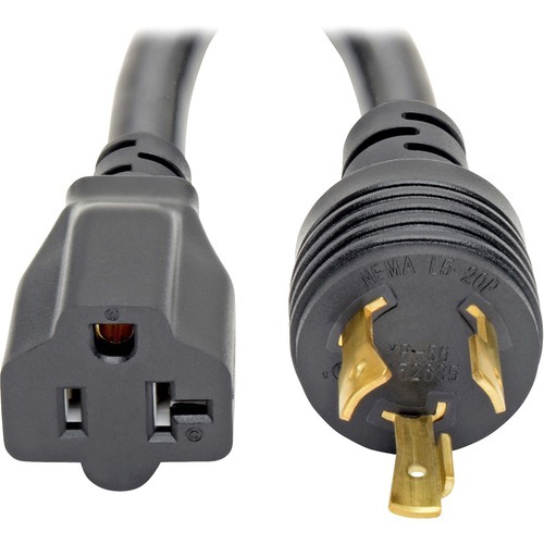 Tripp Lite 6in Power Cord Adapter Cable L5-20P to 5-15/20R with Locking ...