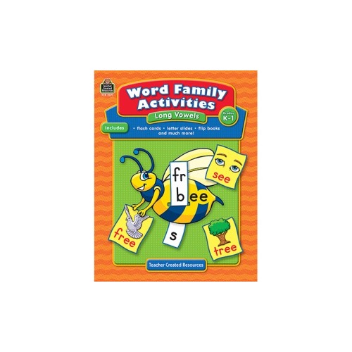 WORD FAMILY ACTIVITIES LONG VOWELS - TCR2077 - Shoplet.com