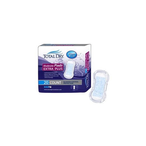Secure Personal Care Products, Llc TotalDry Moderate Pads Extra Plus TDRSP1563