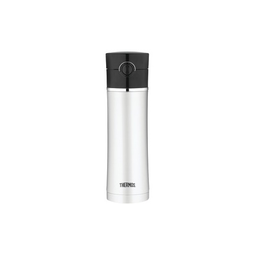 Thermos 16oz Stainless Steel Direct Drink Bottle, Black