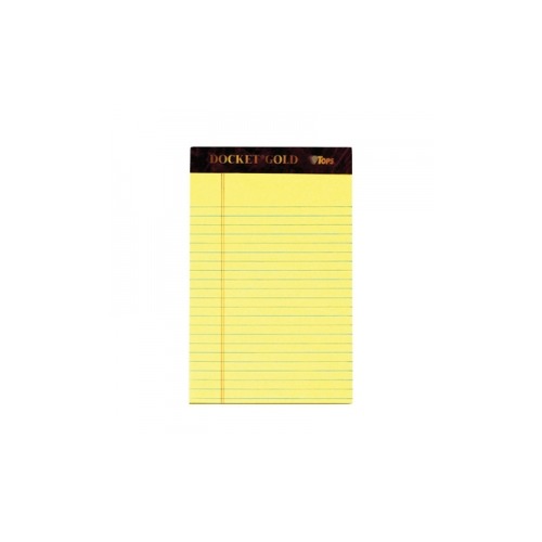 Tops Docket Gold Writing Tablet - TOP99704 - Shoplet.com