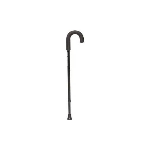 Cardinal Health JHook Push Button Cane, 250 lb Weight Capacity