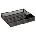 Safco Onyx Steel Mesh Off-Surface Shelf, Pull-Out Drawer, 31 1/2 X 7 1/4 X 10 - W.B. Mason - View #2